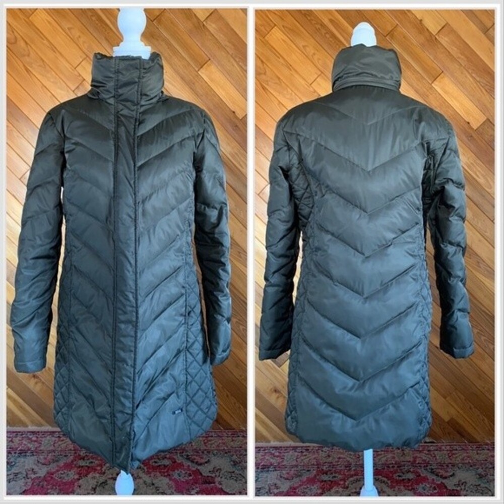 Kenneth Cole Olive Green Down Coat